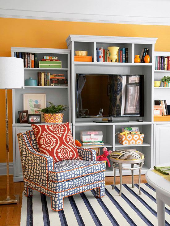 20 decorating ideas for family-friendly living room