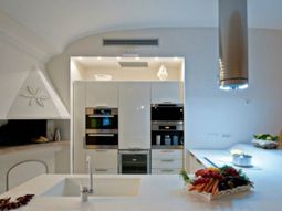12 practical ideas for kitchens Design with built-in barbecue