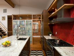 15 gorgeous kitchen ideas for red kitchen back wall