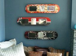19 DIY home design ideas – amazing skateboard products