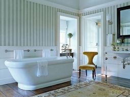 21 unusual ideas wallpaper in the bathroom – stylish and refreshing