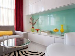 30 interior design ideas for kitchen glass back wall