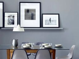 30 interior design ideas for wall paint in shades of gray – trendy color design