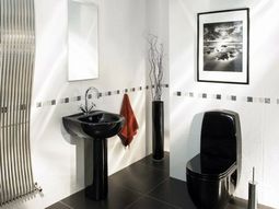 33 dark bathroom design ideas