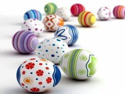 40 decorating ideas for Easter decoration with Easter eggs