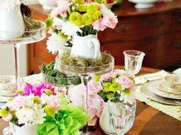 44 stylish and inspiring ideas Frühlingstischdeko