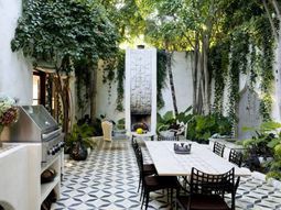 Attractive Ideas for a cozy and beautiful dining area in the garden
