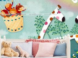 Baby Room Wall – 15 Wall Art Ideas with animals