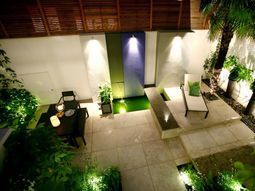 Balcony and garden lamps lighting – modern cool ideas