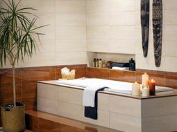 Bath tiling – Install bath and dress