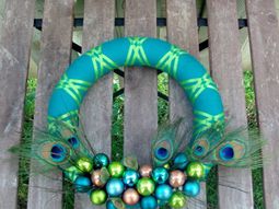Beautiful Easter eggs and Easter decoration craft itself