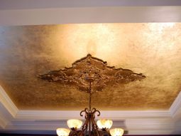 Beautiful interior design ideas -Metallic blankets for your home