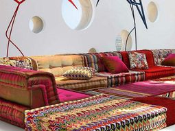 Bohemian Living: Roche Bobois' Modular sofa