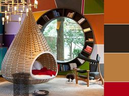 Braided hanging chair – a stylish mystery of coziness