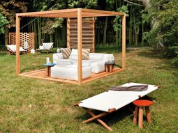 Build pergola or how to build a gazebo itself