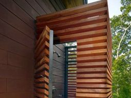 Build shower itself – cool DIY Garden Shower from Euro pallets