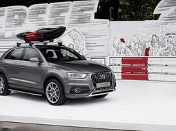 Camping is made easy with the camping tent for Audi Q3