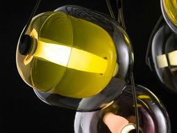 Capsula hanging lamps of Lucie Koldova