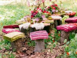 Colorful ideas for your garden decorations and garden accessories your