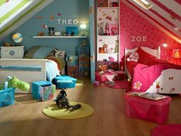Completely customize the nursery – if boy and girl to share a room
