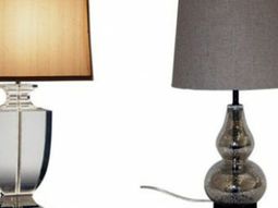 Contemporary table lamps made of glass – wonderful lighting at home