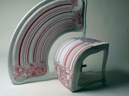 Cool classic chair design by Sebastian Brajkovic