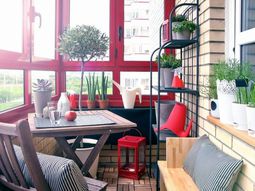 Cool little balcony – 40 creative and practical ideas