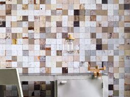 Cool Shabby Chic wallpaper in wood look