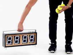 Countdown Stopwatch Design in the residential facility by Tom Chung