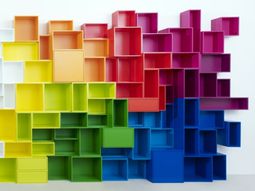 Cubit – The modular shelving system with the clever plug-in system