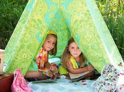 Cute Indian tipi tent in the room of your children Moozle