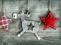 Decorate your Christmas tree with Christmas tree top