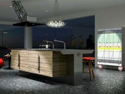Designed eccentric chic kitchen furniture collection from Toyo