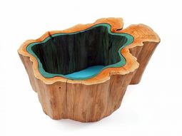 Designer dining tables designed by Greg classes