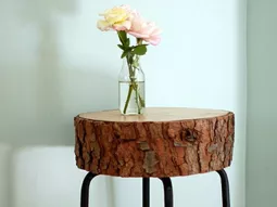 DIY decorating ideas with wooden discs – Invite the natural home!