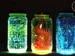 DIY Projects – great shiny DIY Decoration of glasses