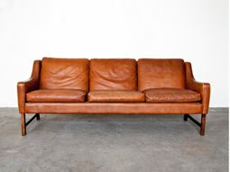 Dye leather sofa – old leather furniture refresh and invigorate