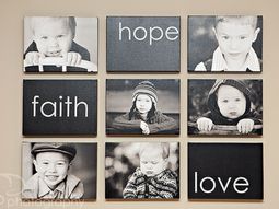 Family photos idea – you show everything on your walls