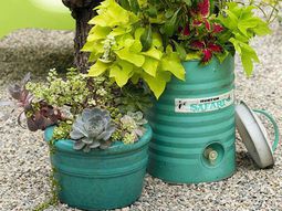 Funny flower box ideas – from old unusable materials
