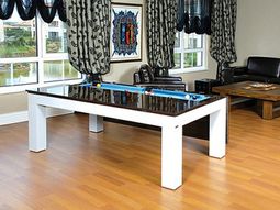 Funny furnishing ideas – billiard table suitable for small spaces