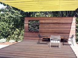 Garden design examples – a watchable yard in Menlo Park, California