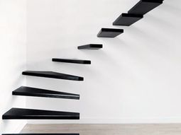 Go to top: 10 stunning innovative stairs with or without railings