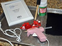 Great idea for Valentine's Day – homemade picture frame