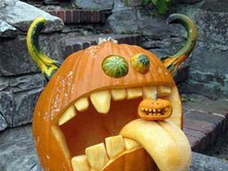 Halloween pumpkin Schnitzvorlagen – 20 thematic decoration ideas