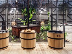 Italian kitchen furniture of Minacciolo – Tinozza is the new compact kitchen