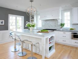 Kitchen back panel can be attached test your creativity