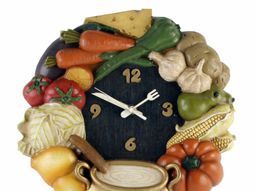 Kitchen Clocks designs that stimulate the appetite
