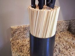 Knife Block for Kitchen Knives – Arrange your knife set with style on!