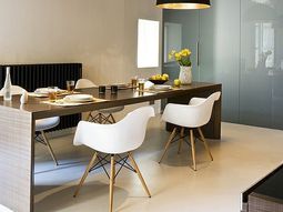Large pendant lights in the dining room – modern pendant lamps