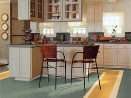 Linoleum flooring is back in trend